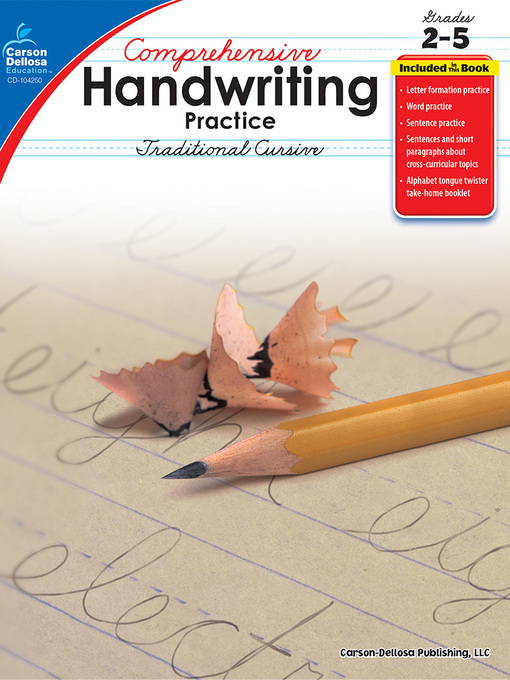 Title details for Traditional Cursive, Grades 2 - 5 by Lynette Pyne - Available